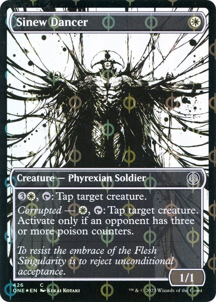 Sinew Dancer (Showcase) (Step-and-Compleat Foil)