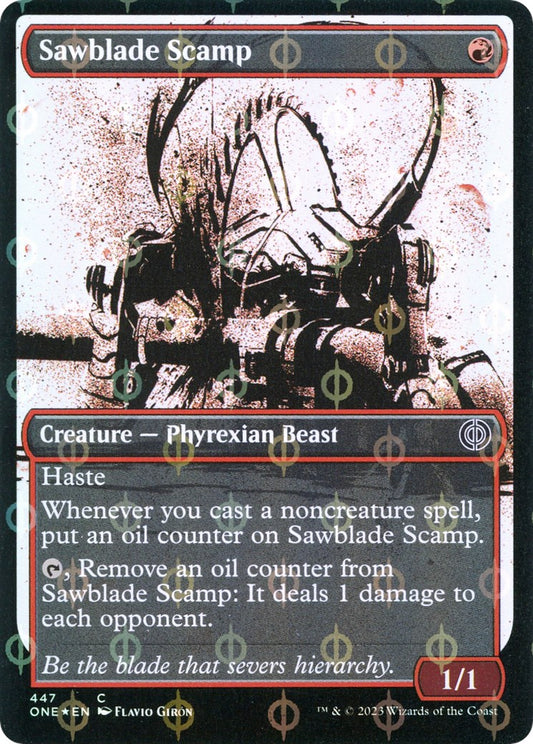 Sawblade Scamp (Showcase) (Step-and-Compleat Foil)