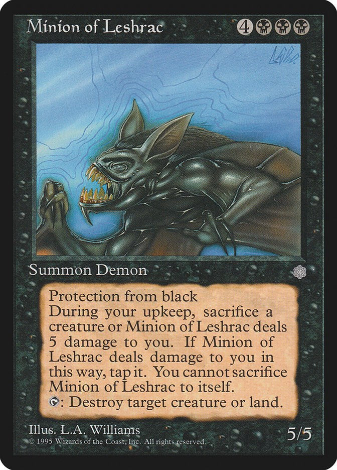 Minion of Leshrac [ICE - N/A]