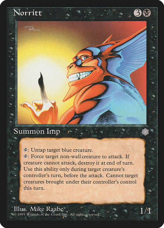 Norritt [ICE - N/A]