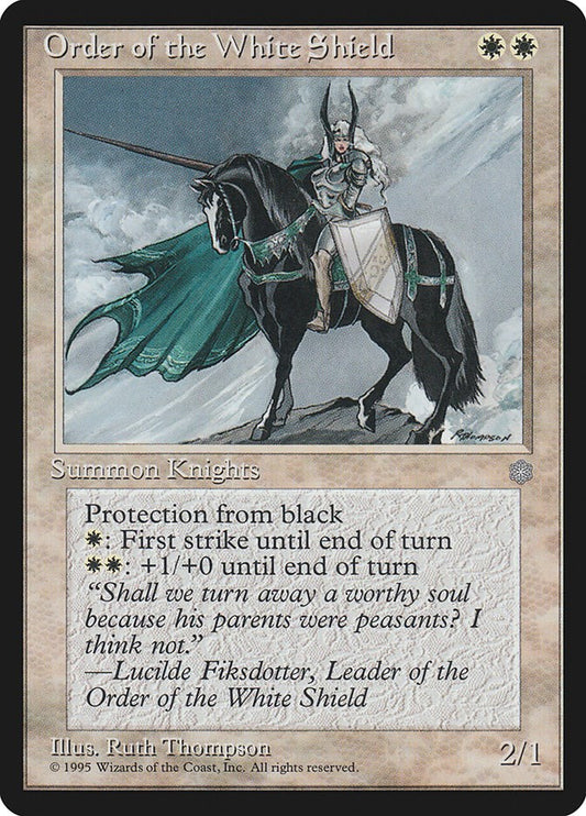 Order of the White Shield [ICE - 270]
