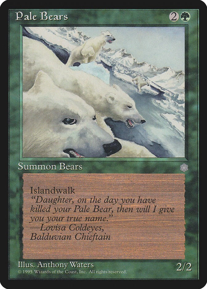Pale Bears [ICE - N/A]