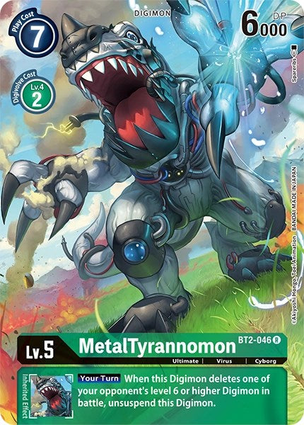 MetalTyrannomon (Alternate Art) [BT11 - BT2-046 R]