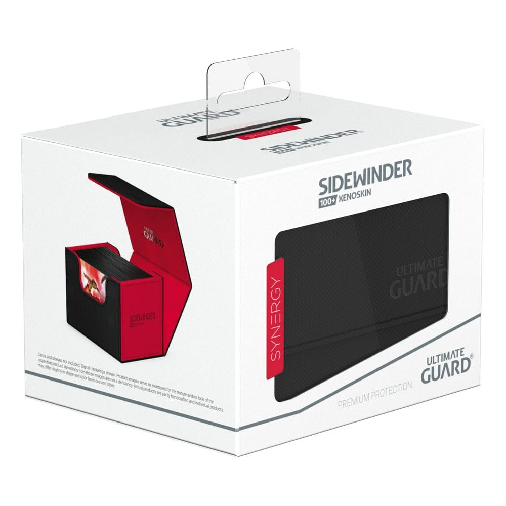 Synergy Sidewinder Xenoskin Deck Case 100+ - Black/Red