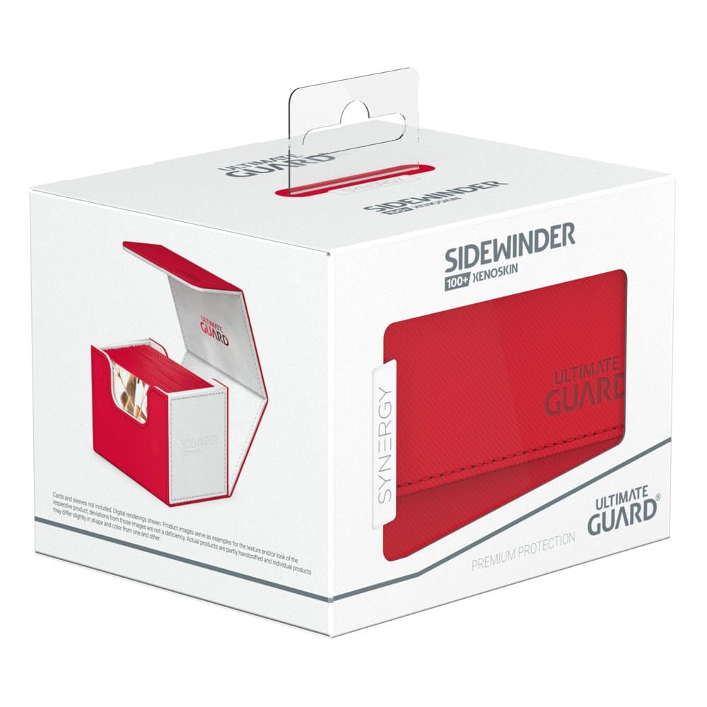 Synergy Sidewinder Xenoskin Deck Case 100+ - Red/White