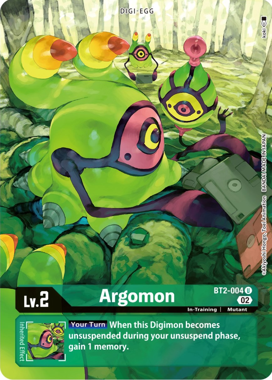 Argomon - BT2-004 (Alternate Art) [ST-14 - BT2-004 U]