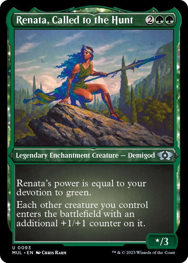 Renata, Called to the Hunt (Foil Etched)
