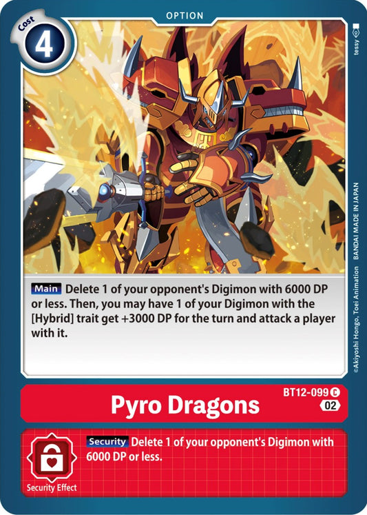 Pyro Dragons [BT12 - BT12-099 C]