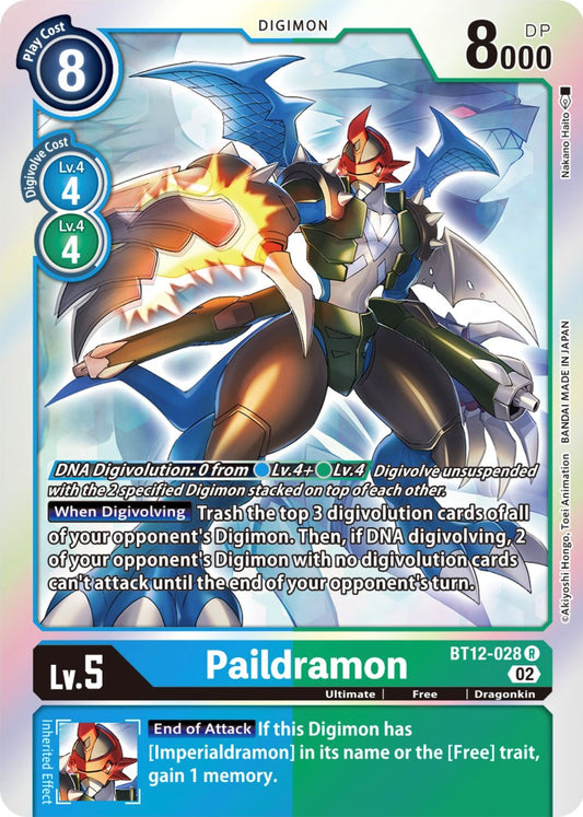 Paildramon [BT12 - BT12-028 R]