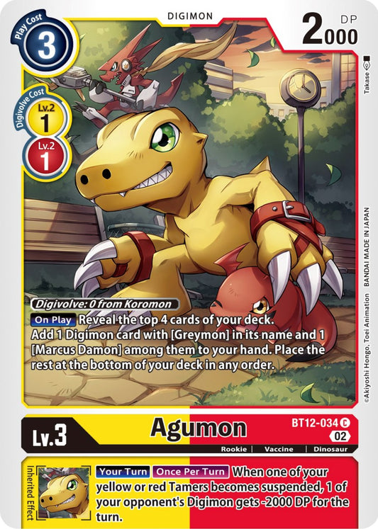 Agumon - BT12-034 [BT12 - BT12-034 C]