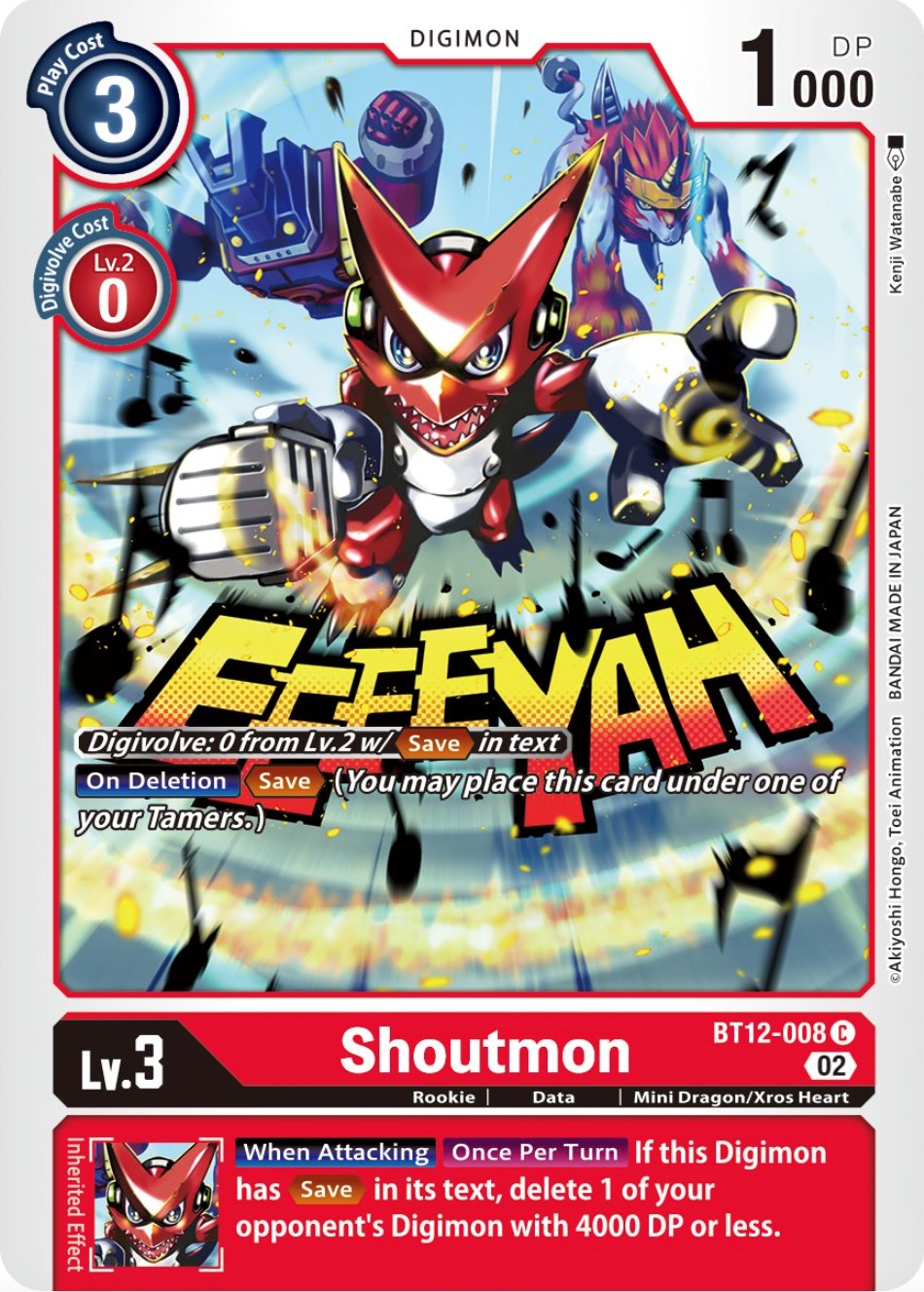 Shoutmon [BT12 - BT12-008 C]