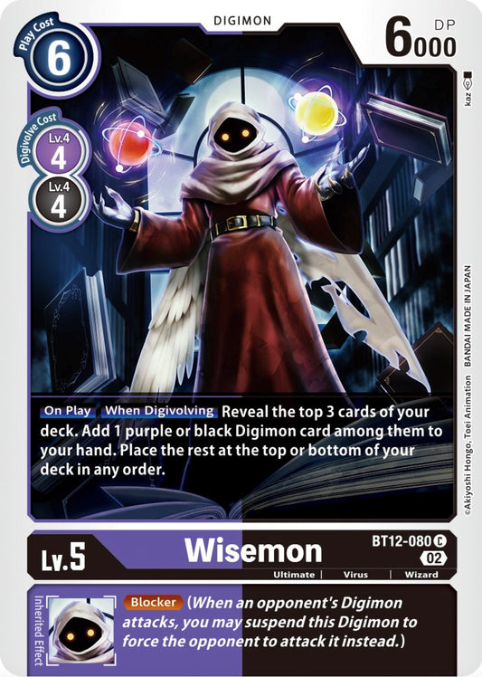 Wisemon [BT12 - BT12-080 C]