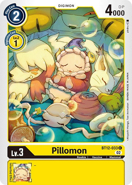 Pillomon [BT12 - BT12-033 C]