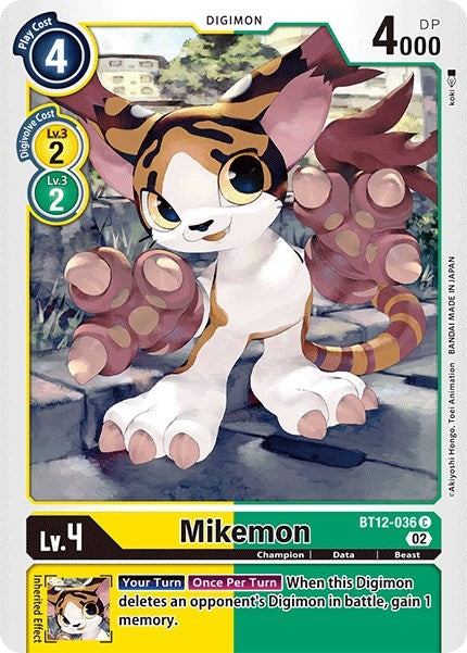 Mikemon [BT12 - BT12-036 C]