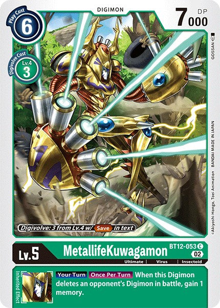MetallifeKuwagamon [BT12 - BT12-053 C]