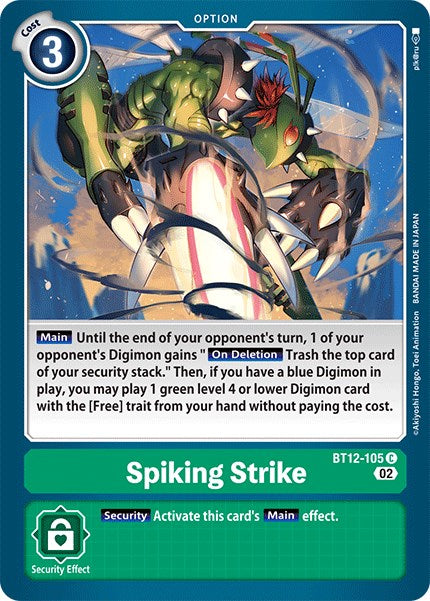 Spiking Strike [BT12 - BT12-105 C]