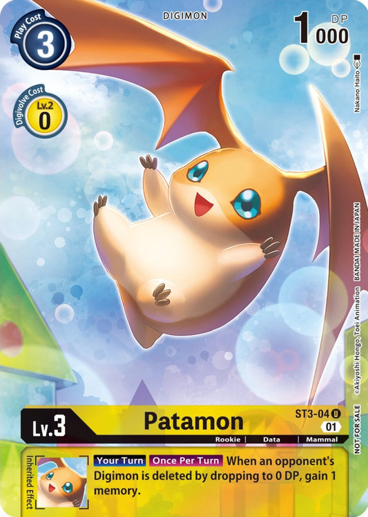 Patamon - ST3-04 (Official Tournament Pack Vol.9) [ST-3 - ST3-04 U]