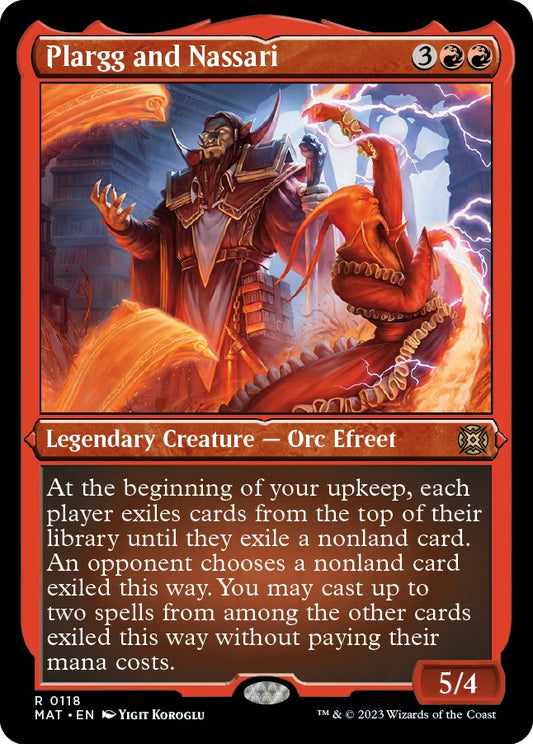 Plargg and Nassari (Foil Etched)