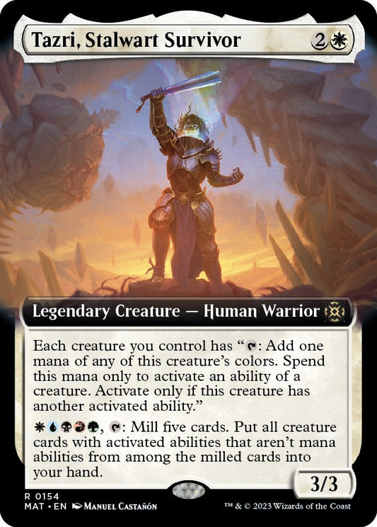 Tazri, Stalwart Survivor (Extended Art)