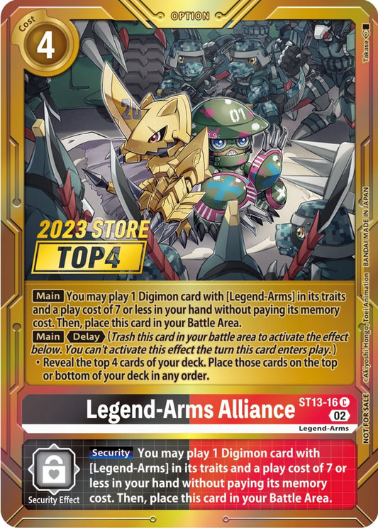 Legend-Arms Alliance (2023 Store Top 4) [ST-13 - ST13-16 C]