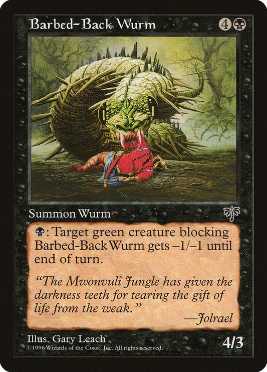 Barbed-Back Wurm [MIR - N/A]