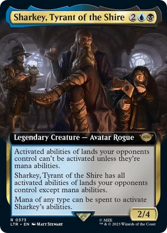 Sharkey, Tyrant of the Shire (Extended Art)
