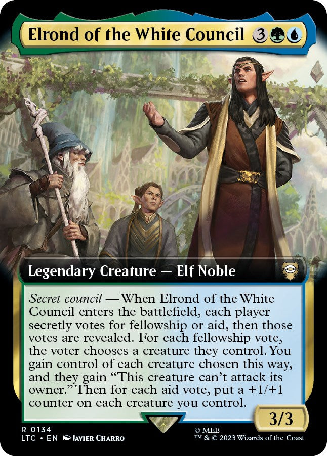 Elrond of the White Council (Extended Art)