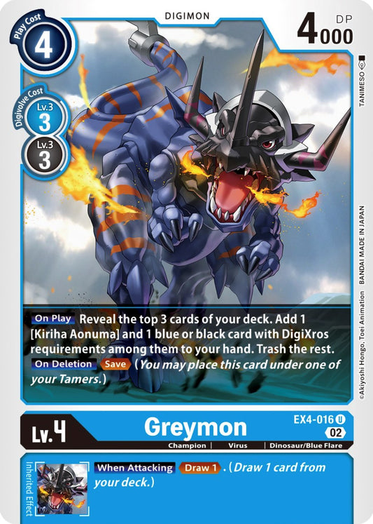 Greymon - EX4-016 [EX04 - EX4-016 U]
