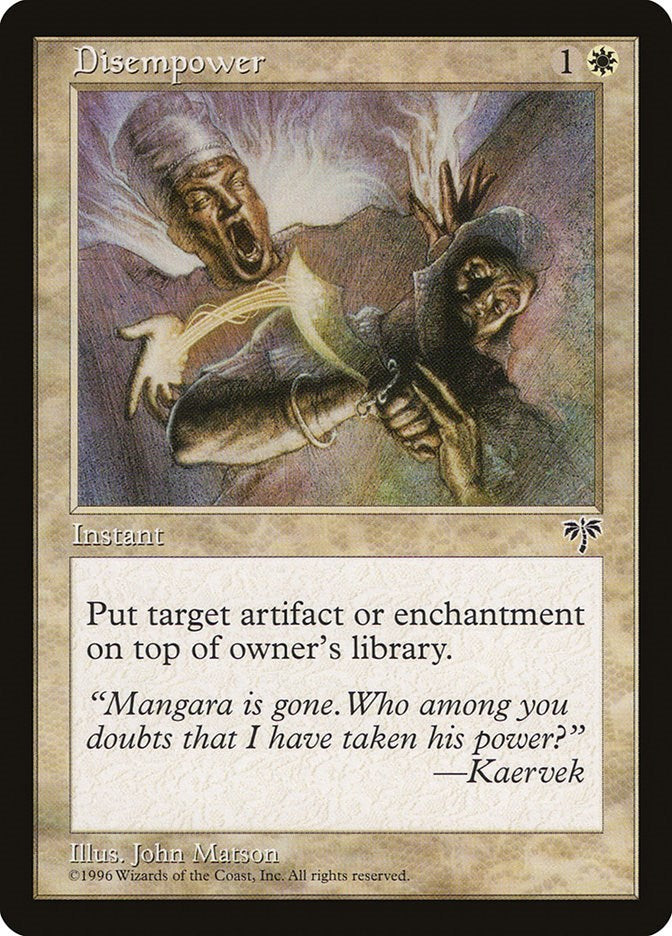 Disempower [MIR - N/A]