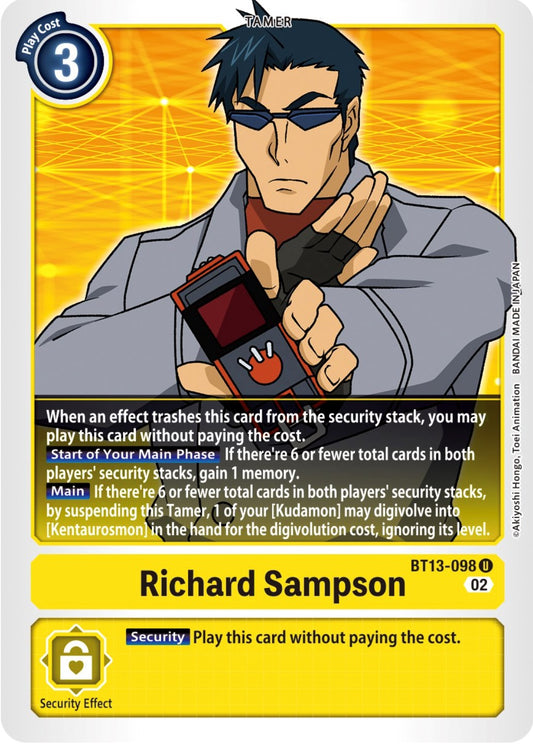 Richard Sampson [BT13 - BT13-098 U]