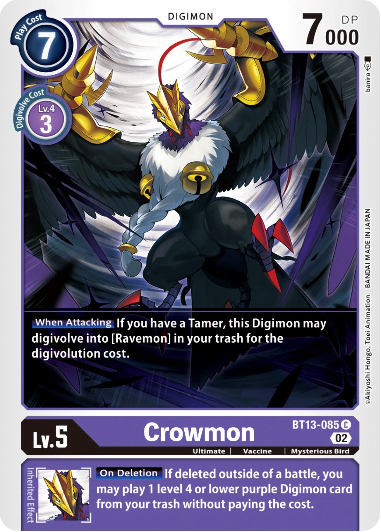 Crowmon [BT13 - BT13-085 C]