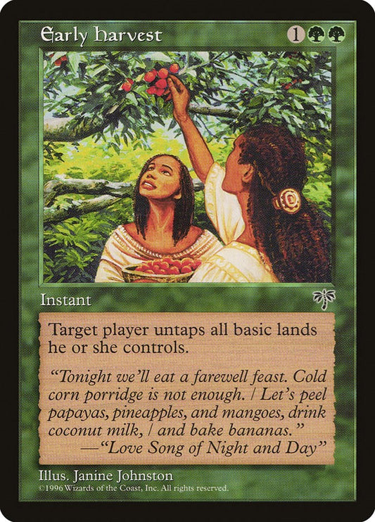 Early Harvest [MIR - N/A]