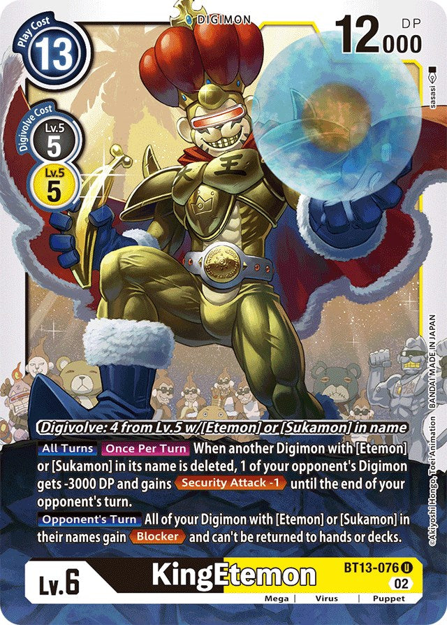 KingEtemon [BT13 - BT13-076 U]