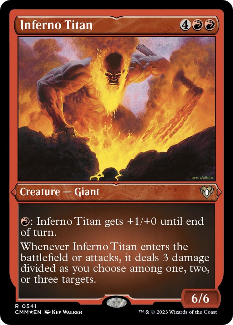 Inferno Titan (Foil Etched)