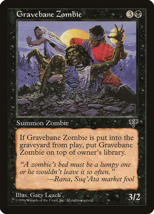 Gravebane Zombie [MIR - N/A]