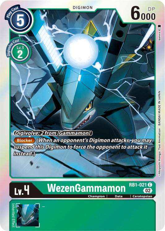 WezenGammamon [RB-01 - RB1-021 C]