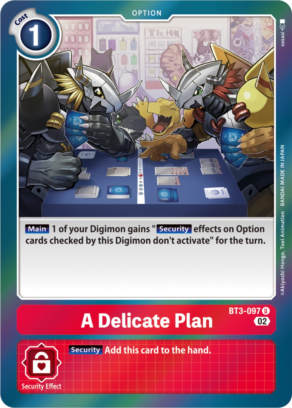 A Delicate Plan (Resurgence Booster Reprint) [RB-01 - BT3-097 U]