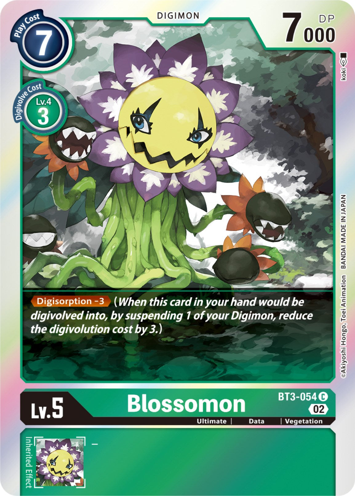 Blossomon (Resurgence Booster Reprint) [RB-01 - BT3-054 C]