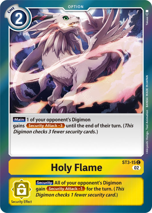 Holy Flame (Resurgence Booster Reprint) [RB-01 - ST3-015 C]