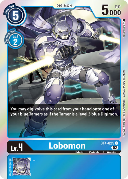 Lobomon (Resurgence Booster Reprint) [RB-01 - BT4-025 U]