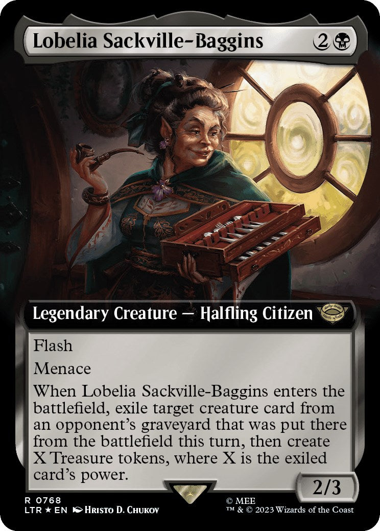 Lobelia Sackville-Baggins (Extended Art) (Surge Foil)