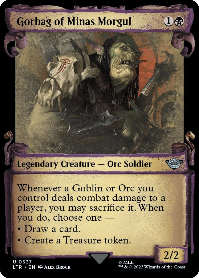 Gorbag of Minas Morgul (Showcase Scrolls)