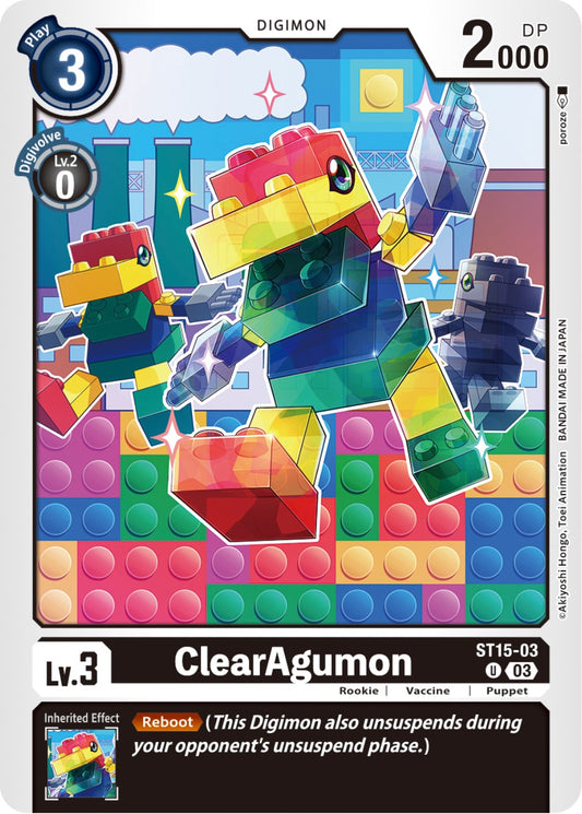 ClearAgumon [ST-15 - ST15-03 U]