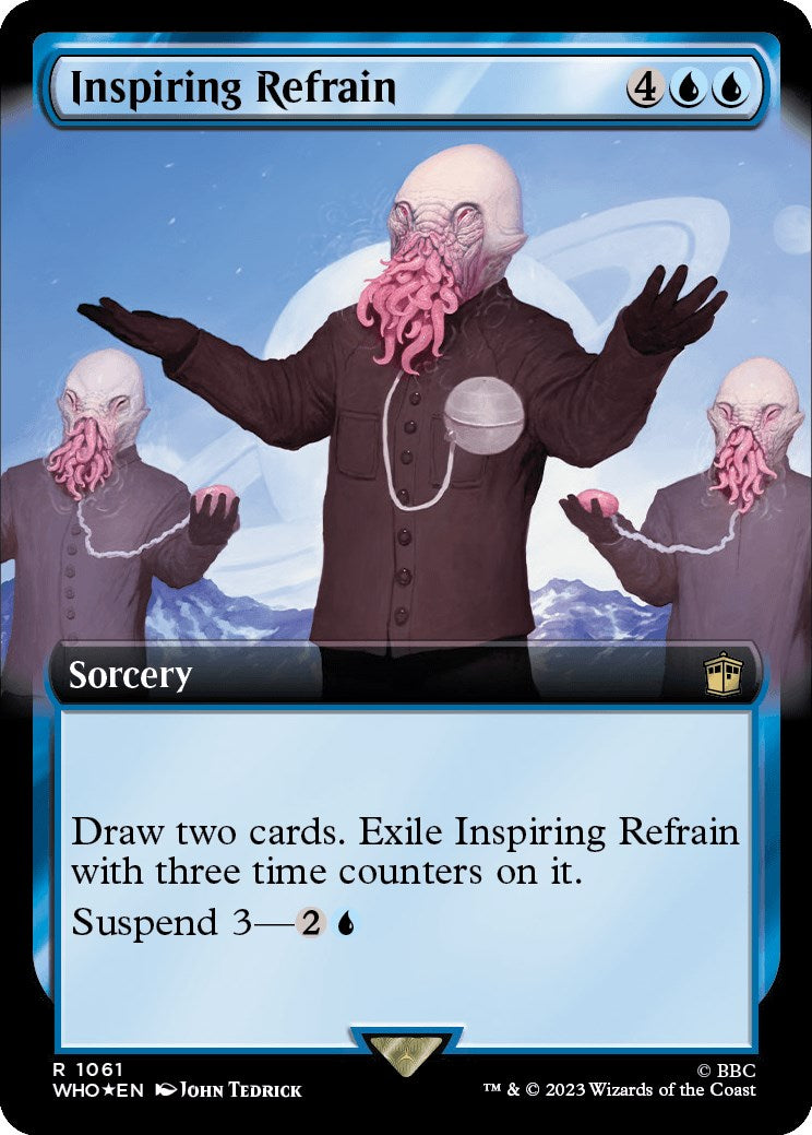 Inspiring Refrain (Extended Art) (Surge Foil)