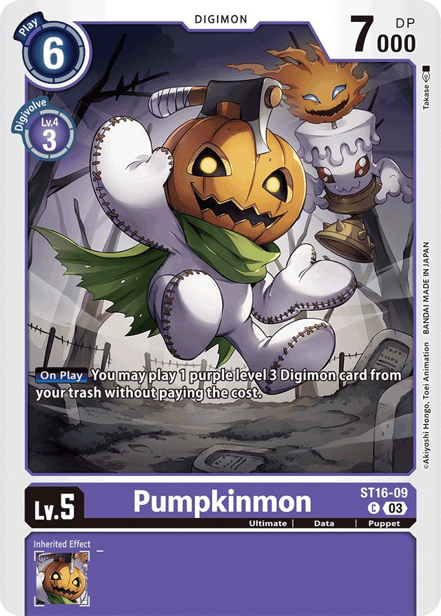 Pumpkinmon [ST-16 - ST16-09 C]