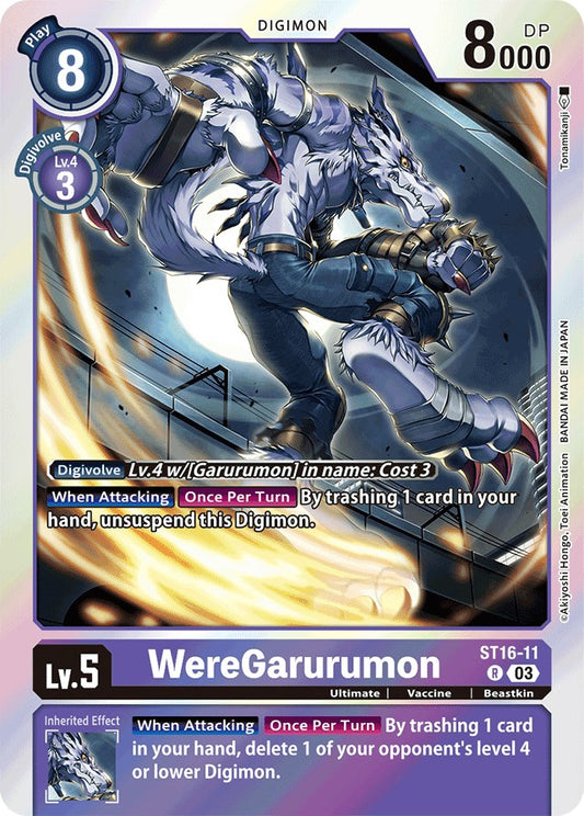 WereGarurumon [ST-16 - ST16-11 R]
