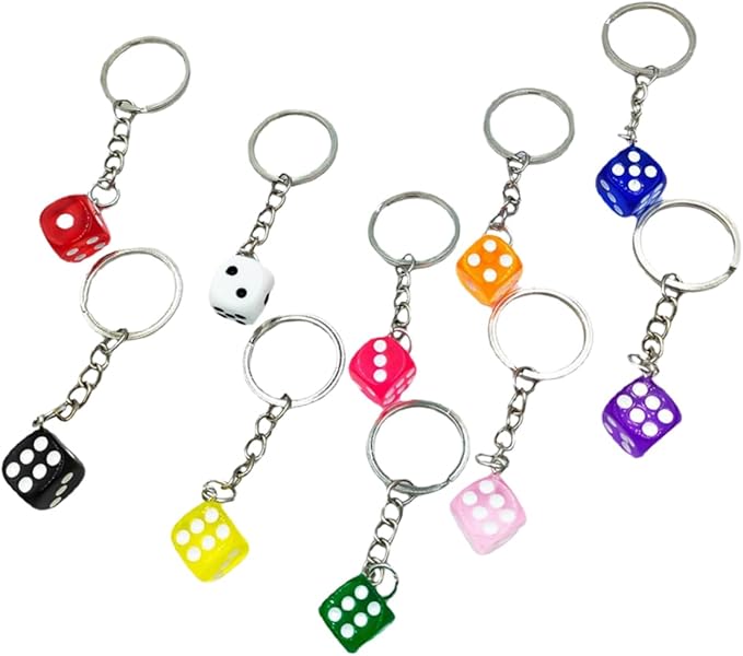 Dice Keychain