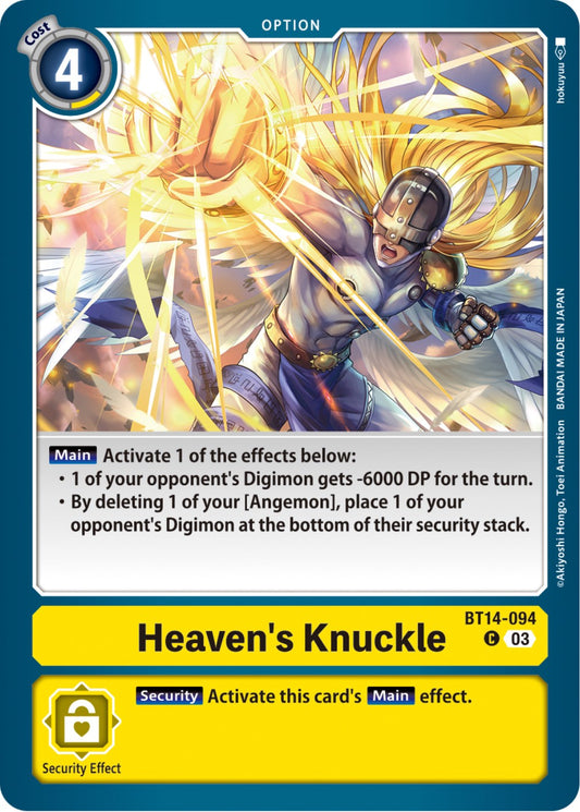 Heaven's Knuckle [BT14 - BT14-094 C]