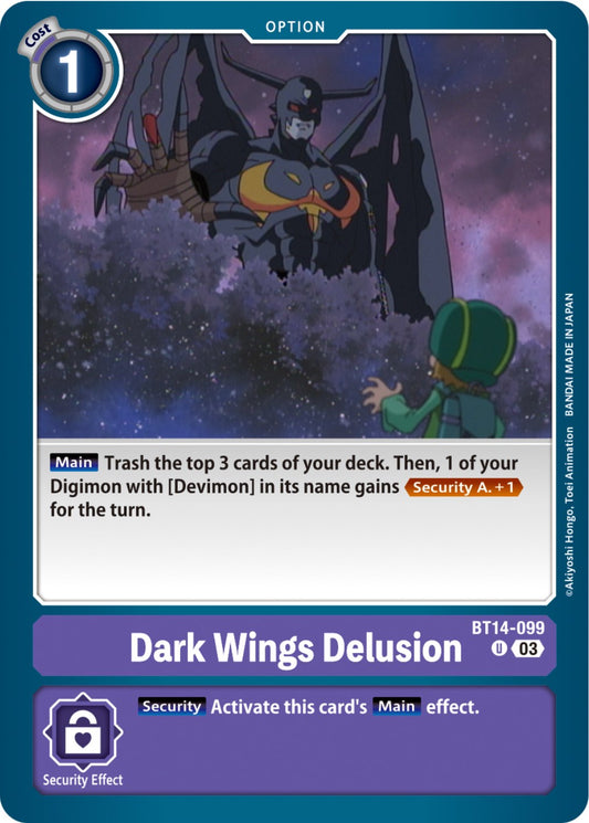 Dark Wings Delusion [BT14 - BT14-099 U]