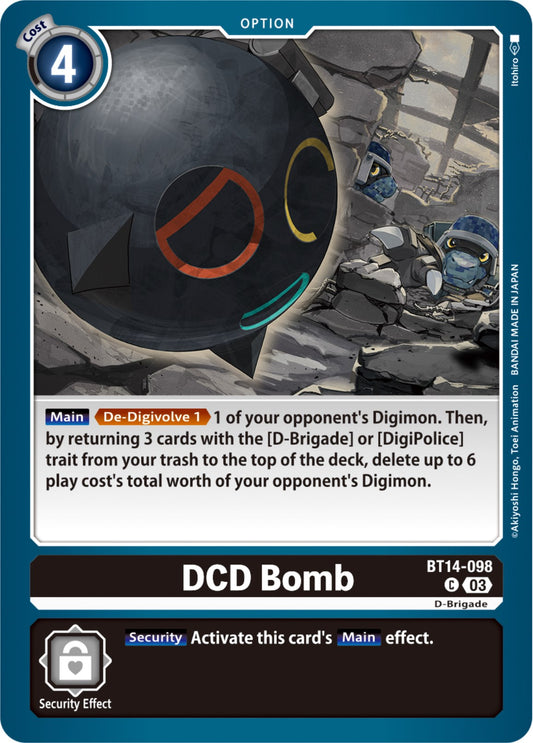 DCD Bomb [BT14 - BT14-098 C]